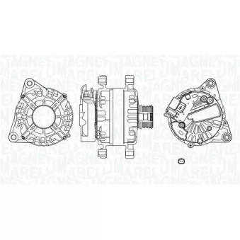 MAGNETI MARELLI 063730846010 - Alternateur