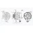 Alternateur MAGNETI MARELLI [063733526010]