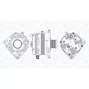 Alternateur MAGNETI MARELLI OEM 0009060022