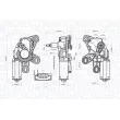 Moteur d'essuie-glace MAGNETI MARELLI [064071700010]