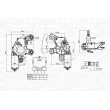 MAGNETI MARELLI 064072300010 - Moteur d'essuie-glace