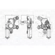 Moteur d'essuie-glace MAGNETI MARELLI [064072500010]