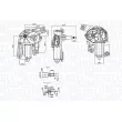 Moteur d'essuie-glace MAGNETI MARELLI [064074000010]