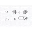 Moteur d'essuie-glace MAGNETI MARELLI [064378700010]