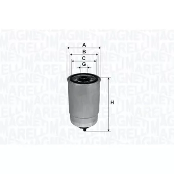 Filtre à carburant MAGNETI MARELLI OEM 5025097