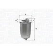 MAGNETI MARELLI 152071761717 - Filtre à carburant