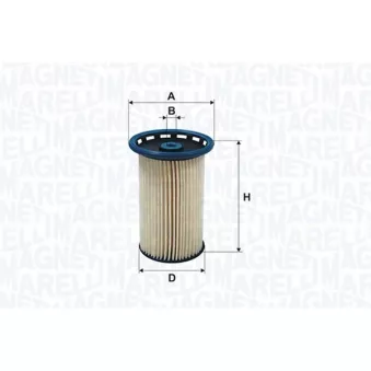 Filtre à carburant MAGNETI MARELLI OEM 3C0127434A