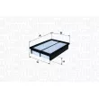 MAGNETI MARELLI 153071762519 - Filtre à air