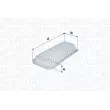 MAGNETI MARELLI 153071762550 - Filtre à air