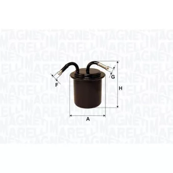 Filtre à carburant MAGNETI MARELLI 153071762555