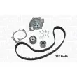 Pompe à eau + kit de courroie crantée MAGNETI MARELLI [341404980001]