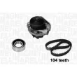MAGNETI MARELLI 341405660001 - Pompe à eau + kit de courroie crantée