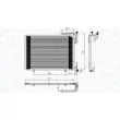 Condenseur, climatisation MAGNETI MARELLI [350203107100]