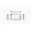 Radiateur, refroidissement du moteur MAGNETI MARELLI [350213220100]