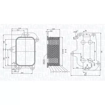 Radiateur d'huile MAGNETI MARELLI 350300005100