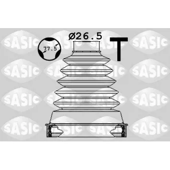 Joint de transmission SASIC 1900048