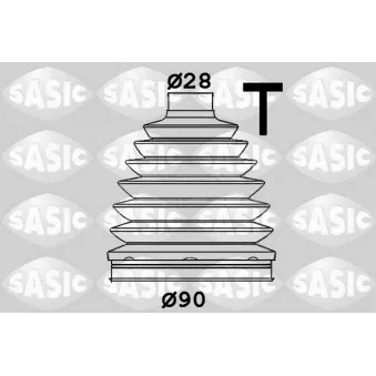 Joint de transmission SASIC 1900056