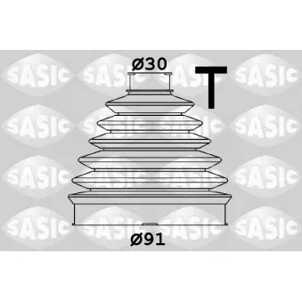 SASIC 1906144 - Joint de transmission