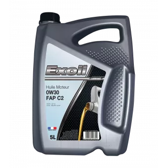 Huile moteur 0W30 C2 - 5L EXOIL HU02005