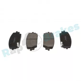Jeu de 4 plaquettes de frein avant RAP BRAKES OEM 58101P2A00