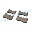 Jeu de 4 plaquettes de frein avant RAP BRAKES [R-P1730]