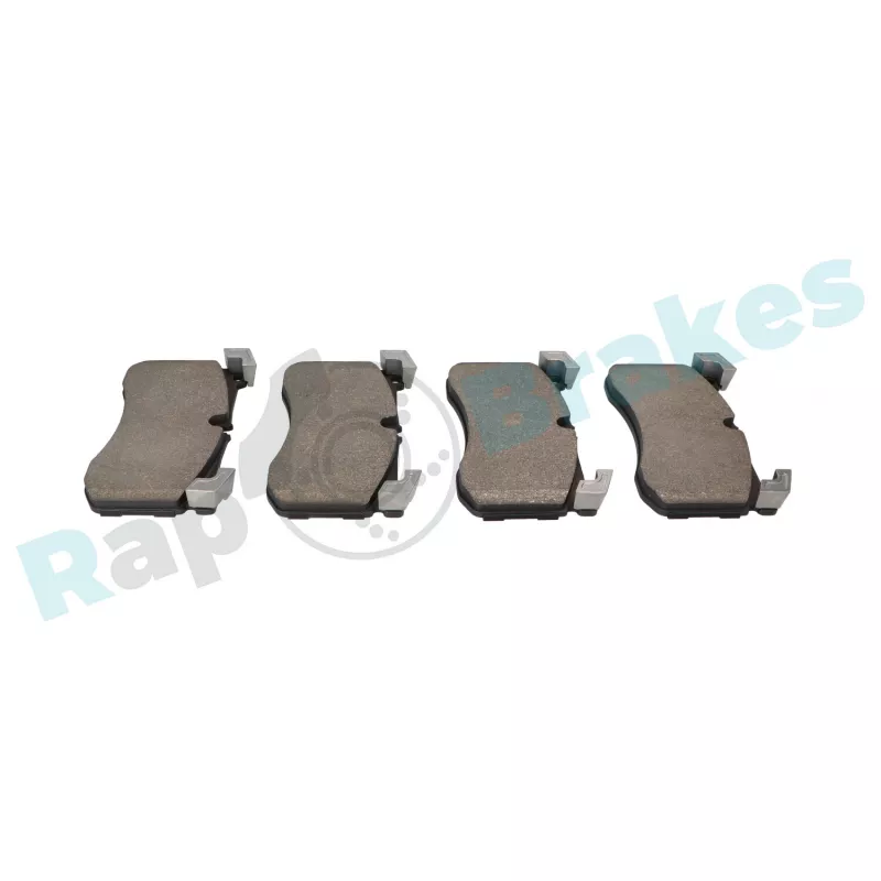 Jeu de 4 plaquettes de frein avant RAP BRAKES R-P1730 - Visuel 1