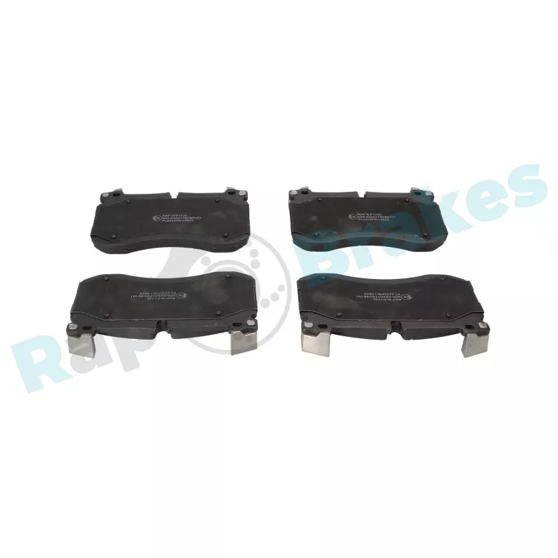 Jeu de 4 plaquettes de frein avant RAP BRAKES R-P1730 - Visuel 2