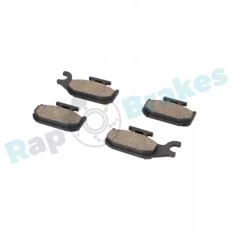 Jeu de 4 plaquettes de frein avant RAP BRAKES OEM 410607828R