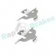 RAP BRAKES R-U0370 - Kit d'accessoires, plaquette de frein à disque