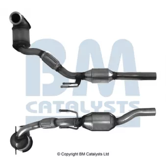 Filtre à particules / à suie, échappement BM CATALYSTS BM15014H pour SEAT LEON 1.0 TSI - 115cv