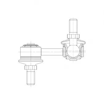 Entretoise/tige, stabilisateur CTR [CL0869]