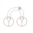 CTR GV0245 - Suspension, bras de liaison avant droit