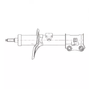 Amortisseur avant gauche CTR OEM 96408663