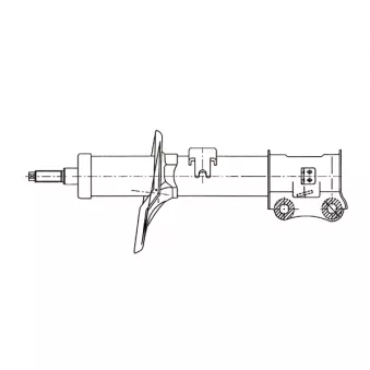 Amortisseur avant gauche CTR OEM 96653234