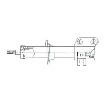 Amortisseur avant gauche CTR OEM 96316745