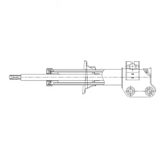 Amortisseur avant gauche CTR GY0388G