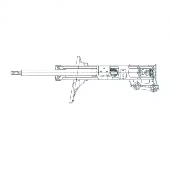 Amortisseur arrière gauche CTR OEM 5535117600