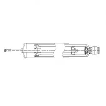 Jeu de 2 amortisseurs avant CTR OEM 543004F000