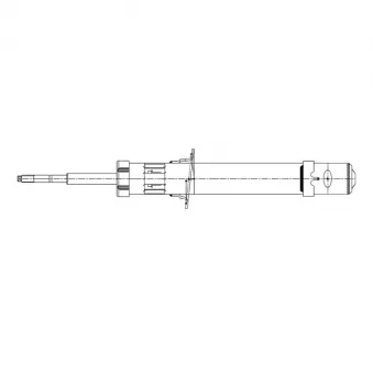 Jeu de 2 amortisseurs avant CTR OEM 546113K030