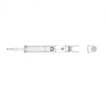 Jeu de 2 amortisseurs arrière CTR OEM 553113Q010