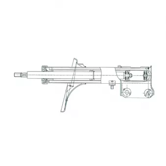 Jeu de 2 amortisseurs avant CTR GY0926G