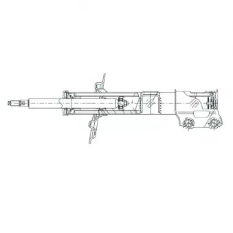 Amortisseur avant gauche CTR OEM 546512S050
