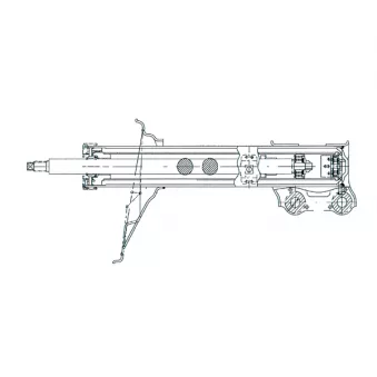 Amortisseur arrière gauche CTR OEM 5536025100