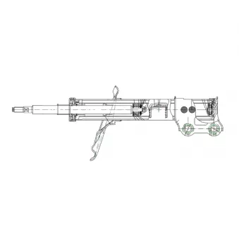Amortisseur avant gauche CTR GY1255G