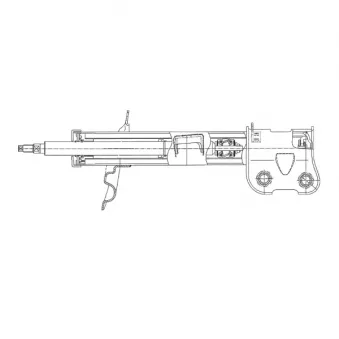 Amortisseur avant droit CTR OEM 546602P600