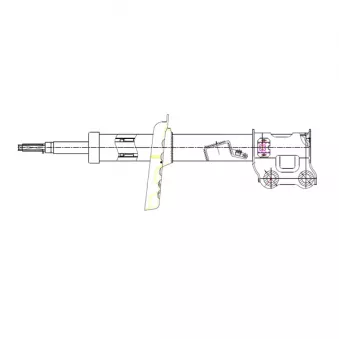 Amortisseur avant gauche CTR GY1456G