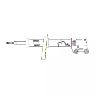 Amortisseur avant gauche CTR OEM 546602K930