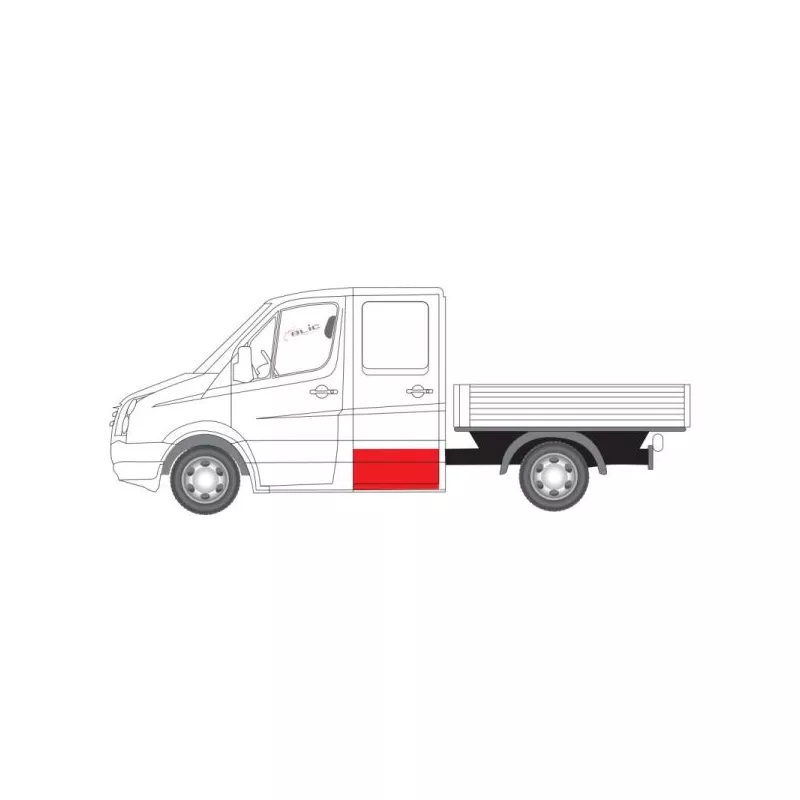 Porte, Carrosserie BLIC 6015-00-3548120P - Visuel 1