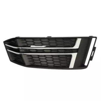 Grille de ventilation, pare-chocs avant BLIC 6502-07-0030998P pour AUDI A4 2.0 TFSI quattro - 252cv