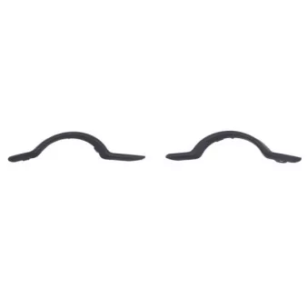 Grille de ventilation, pare-chocs avant BLIC 6502-07-2050922P pour DODGE JOURNEY 3.6 - 287cv